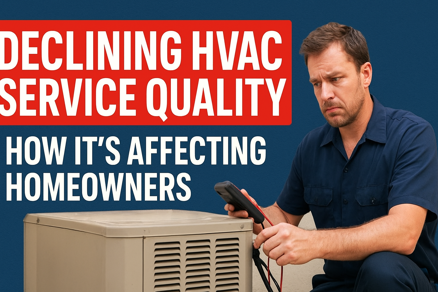 Declining HVAC Service Quality