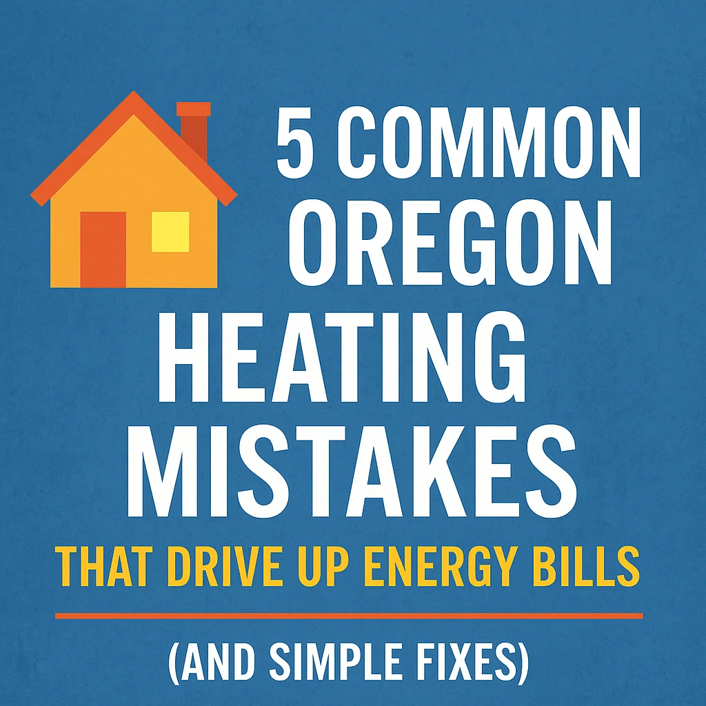 5 Common Oregon Heating Mistakes That Drive Up Energy Bills (and Simple Fixes)